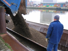 Lieferung frei Schute